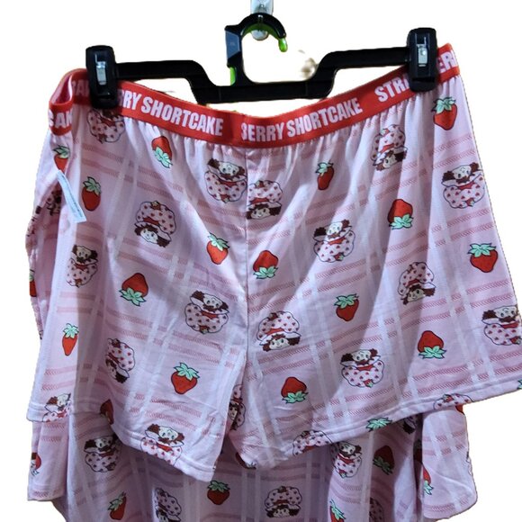Strawberry Shortcakes Pajama Short Set Size XL (NWT) - Picture 1 of 11